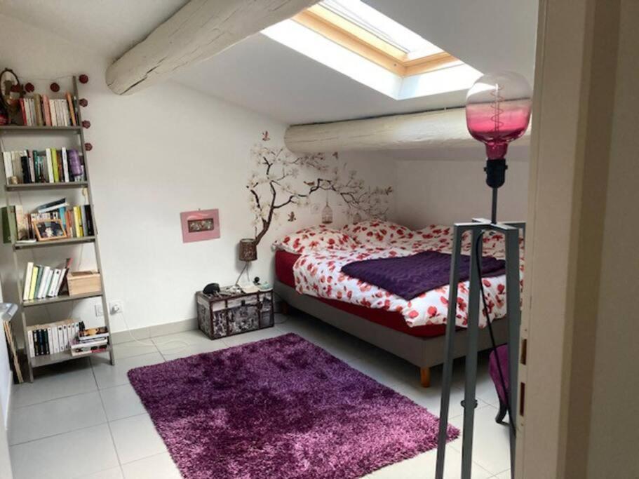 Loft Au Coeur De Nimes Apartment Luaran gambar